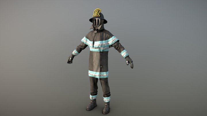 Akitaru Obi 3D Model