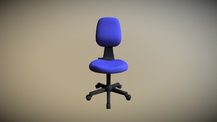 Simple chair 3D Model