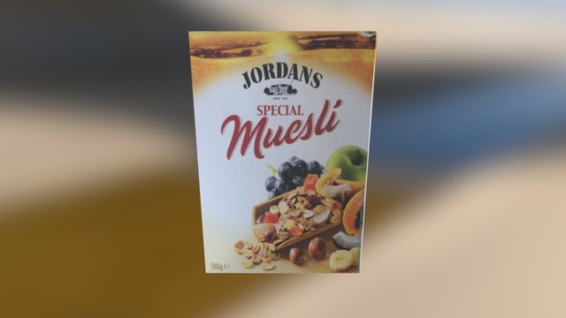 Cereal box Day 6 3D Model
