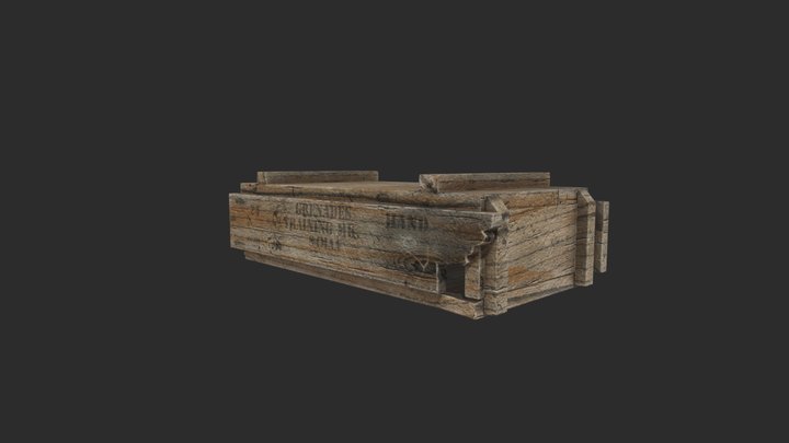 Ammo Crate 3D Model