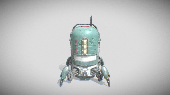 Healer Bot 3D Model