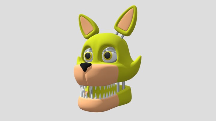 Spring Fox 3D Model