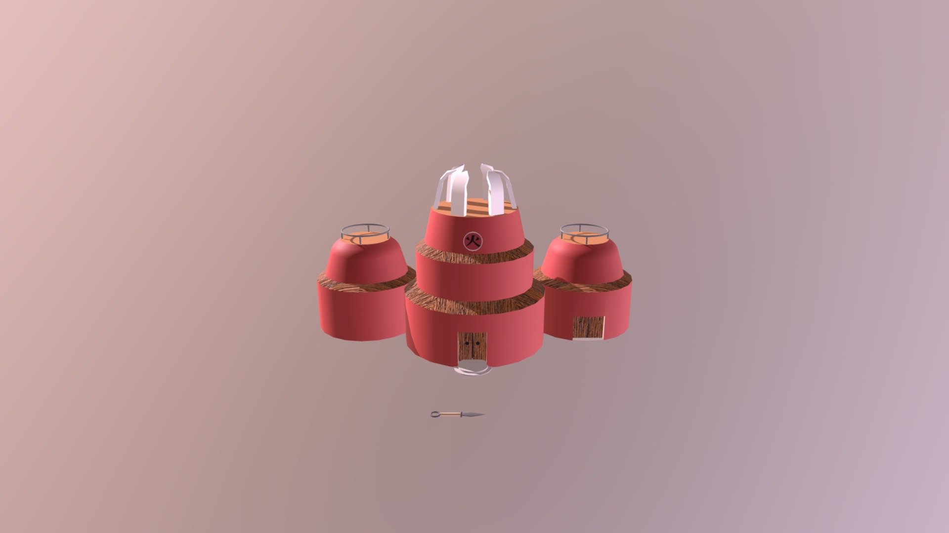 Hokage Building + Kunai