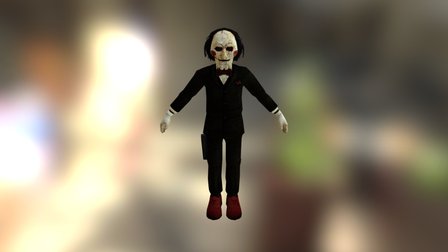 Billy the Puppet 3D Model