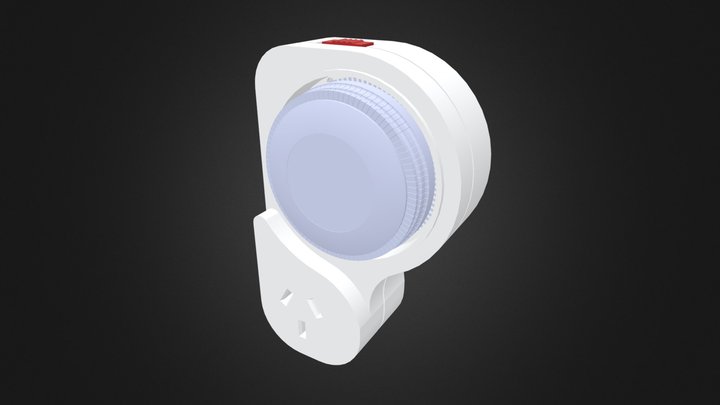 Electrical Timer 3D Model