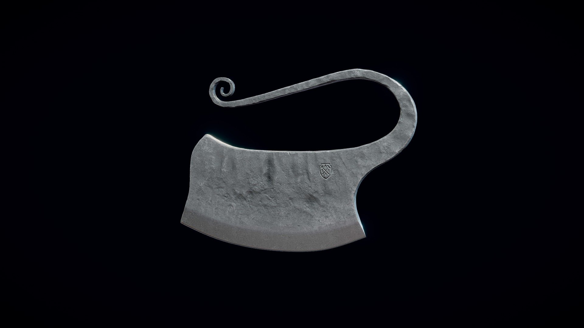 Cleaver/Salad Chopper 3D model by Jacob Frommer (jbfrommer) [e8b2d7d