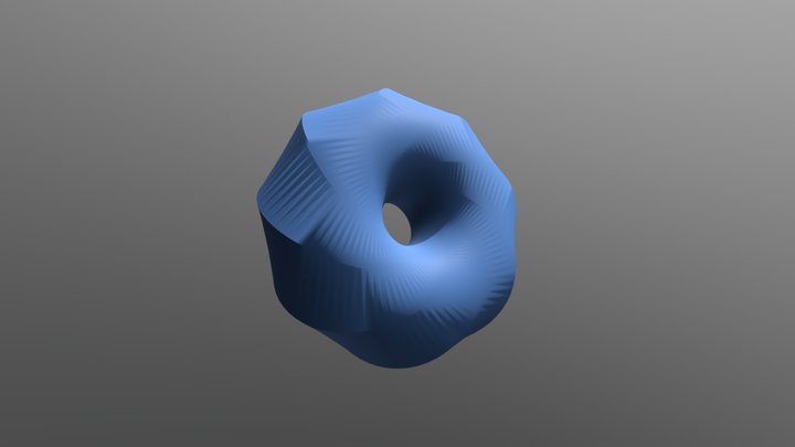 Clifford Torus 3D Model