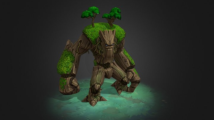 Ent animated character 3D Model