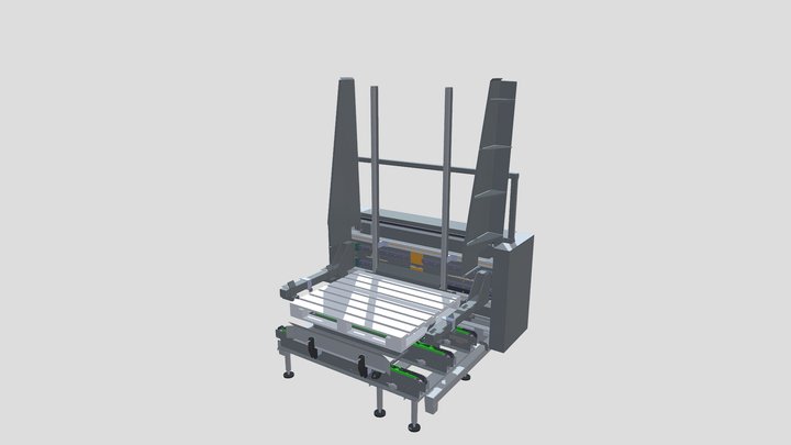 Pallet Stacker 3D Model