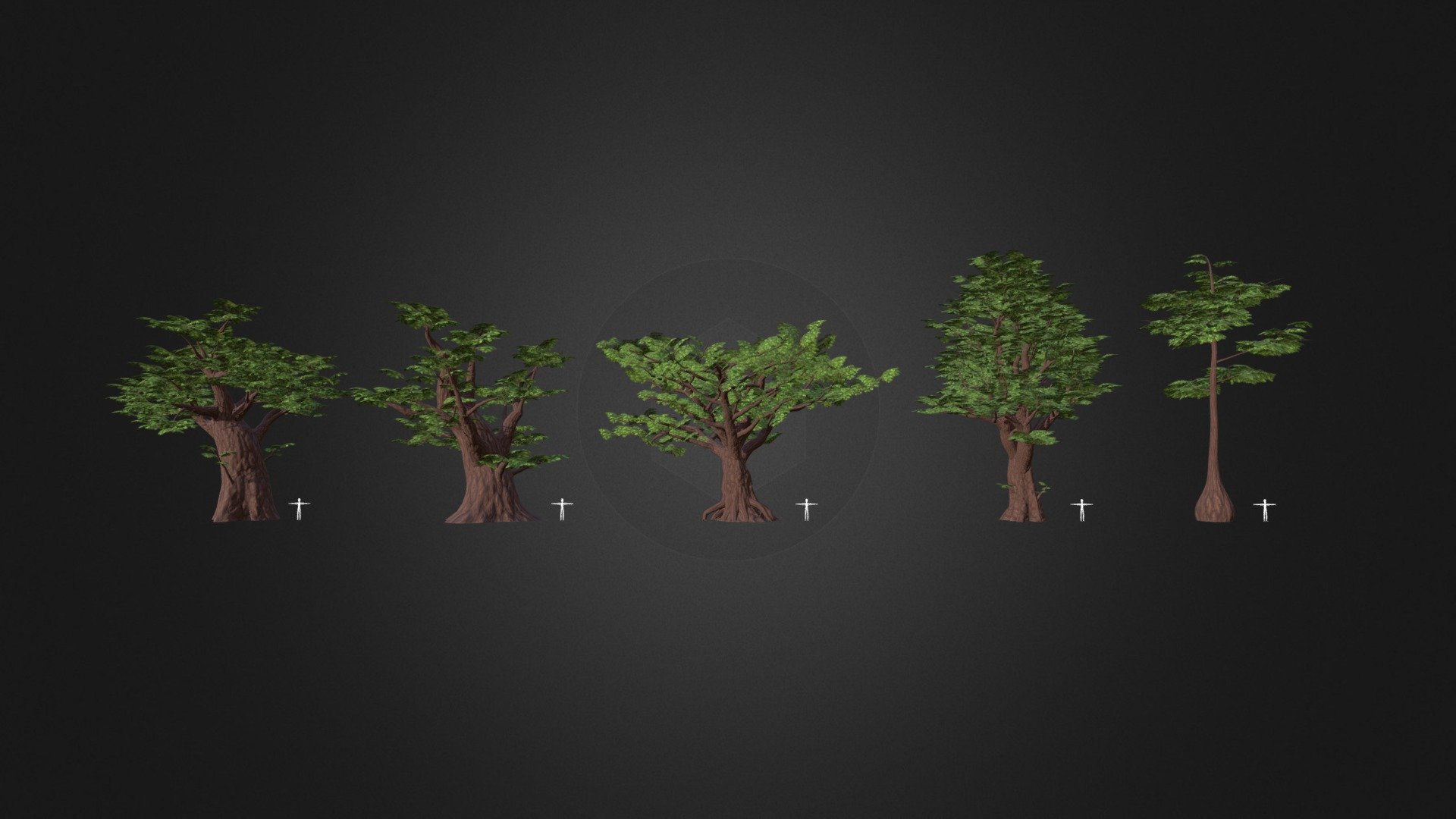 BigTrees - 3D model by UpsideDrown [e8b5f1b] - Sketchfab