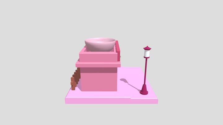 Cafe 3D Model