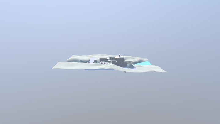 Fallingwater by Frank Lloyd Wright 3D Model