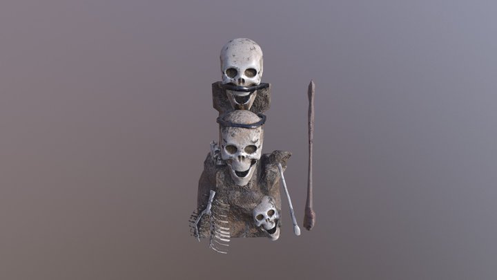 Spooky Dart Trap 3D Model