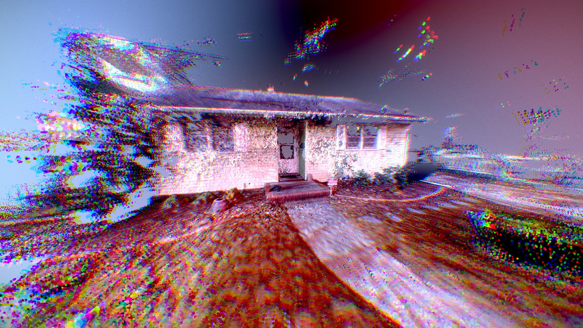 Test House Scan using a drone and Metashape 3D model by Peter Katz