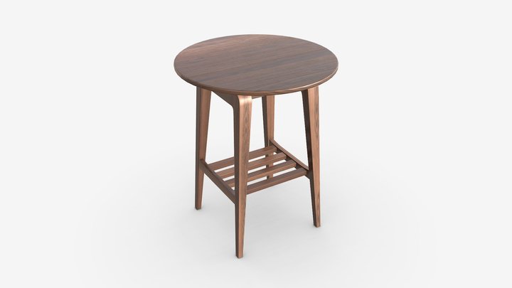 Side Table Ercol Lugo 3D Model