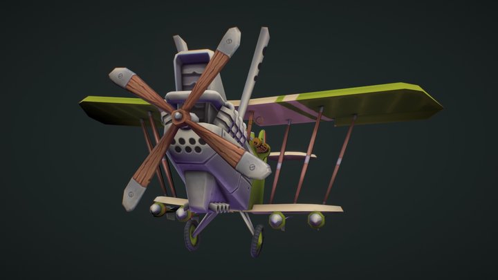 Game Art - Stylised R.E. 8 'Harry Tate' 3D Model