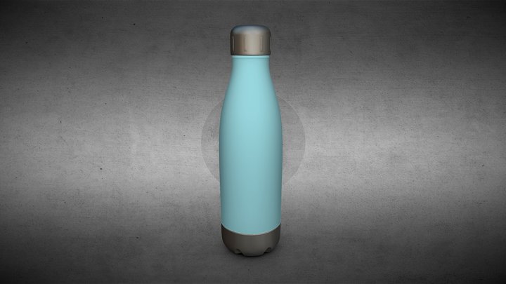 Spirit In Bottle - Sport Bottle Design 3D Model