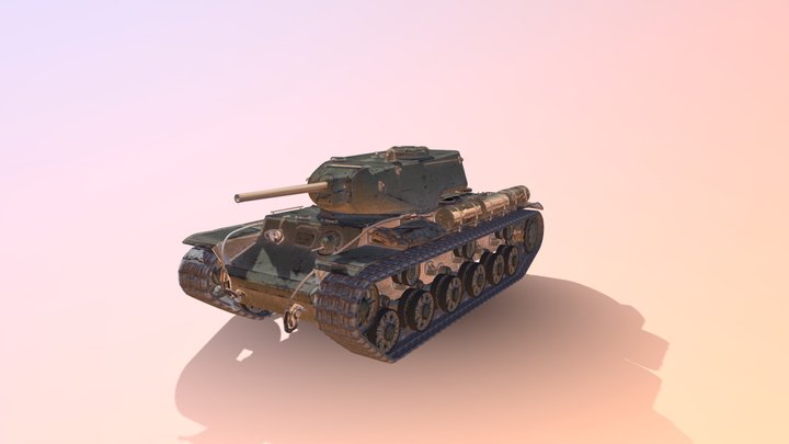 КВ-1С МЗ – Free 3D Model STL