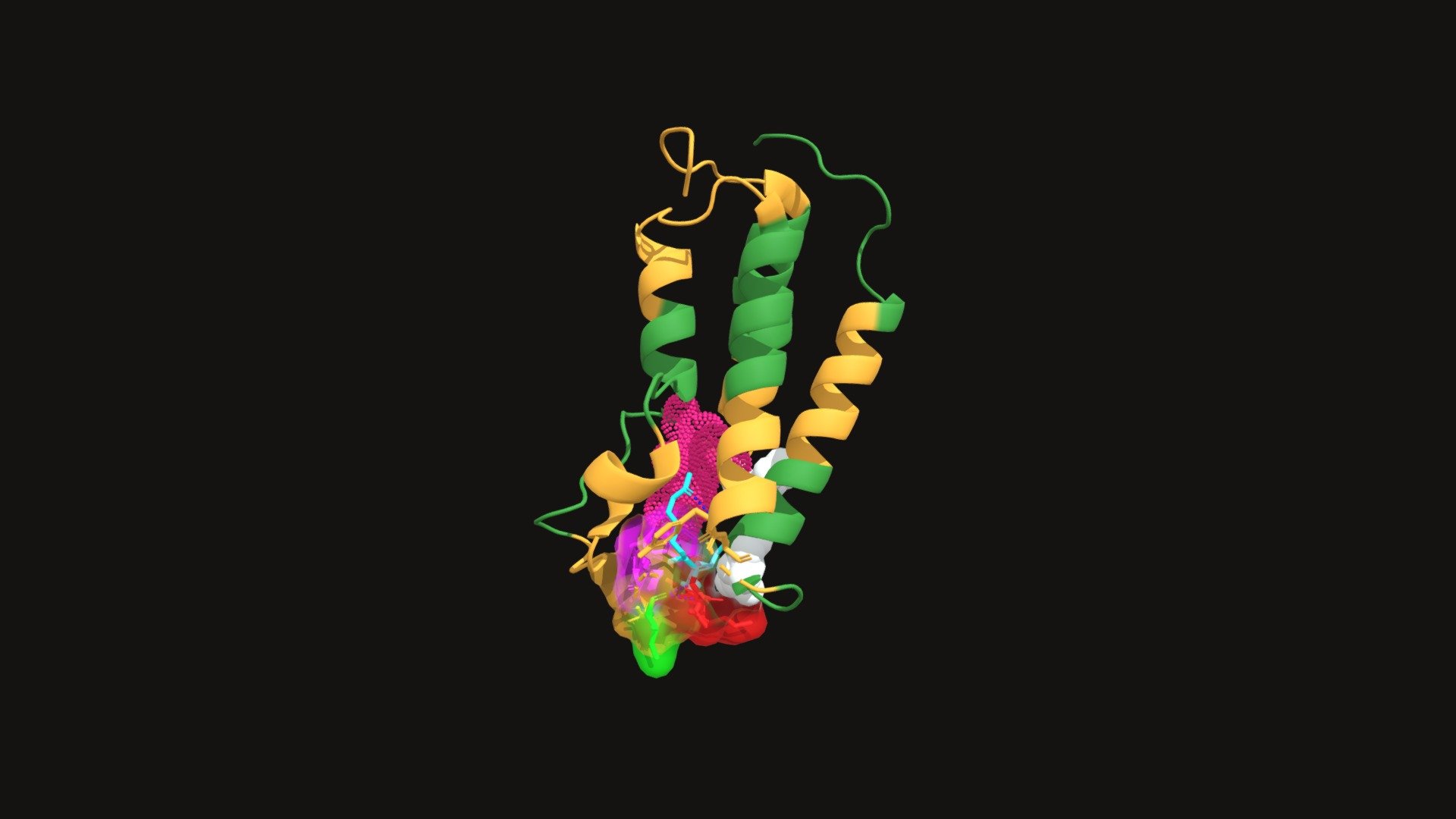 Breaking Bromodomain - 3.1C and BRD3-BD1 - 3D model by Adayum [e8b9cdf ...