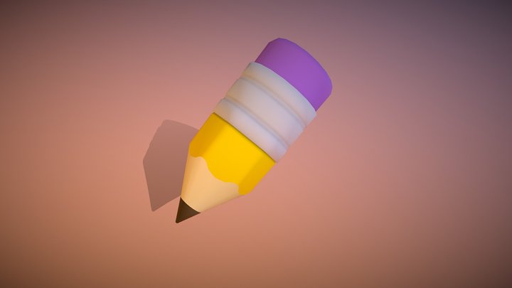 Pencil 3D Model