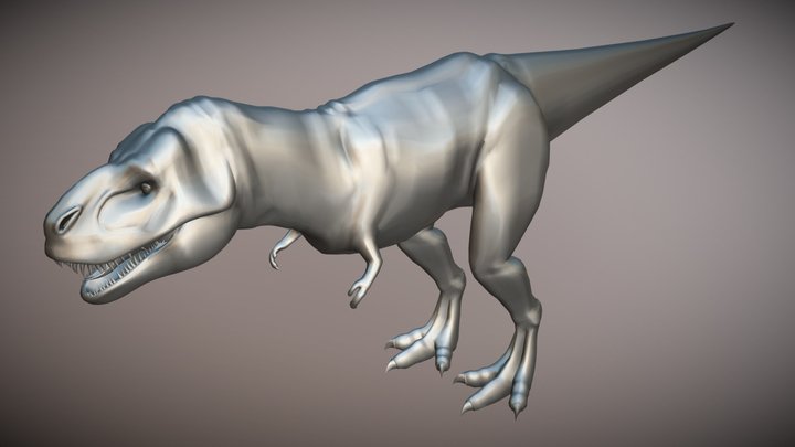 Terry T-Rex 3D Model