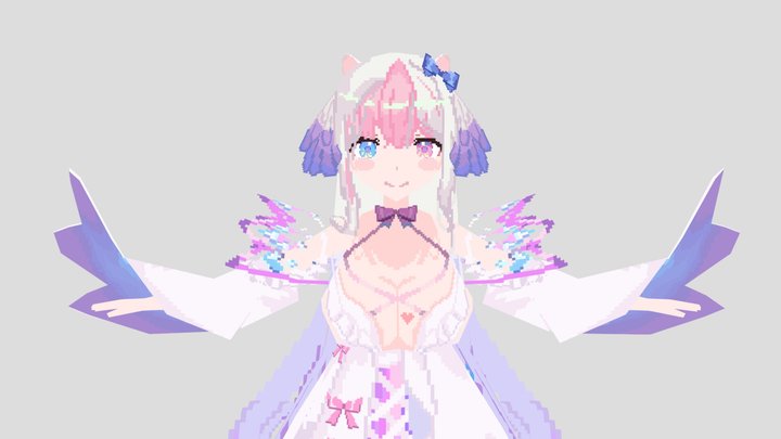 Relia Lace (Vtuber) 3D Model