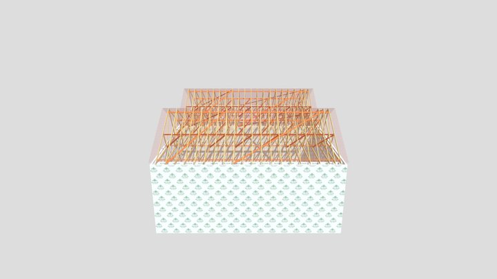 Block_2_ Roof 3D Model