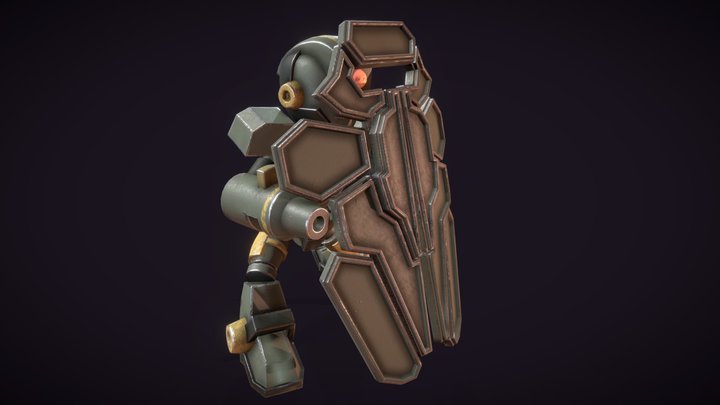 Shieldbot 3D Model