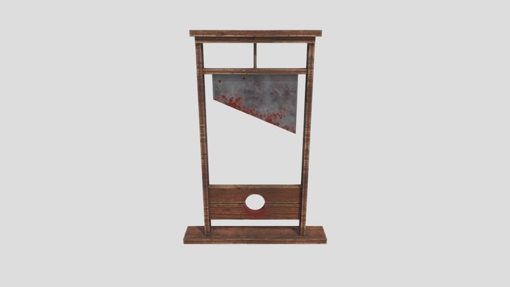 Guillotine_animation 3D Model