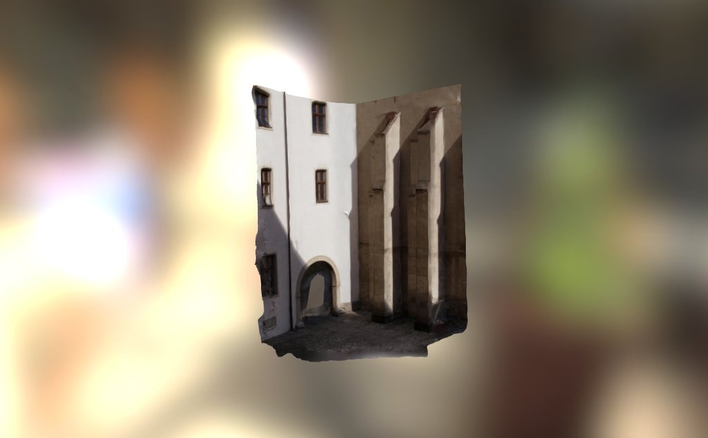 Klarisky courtyard