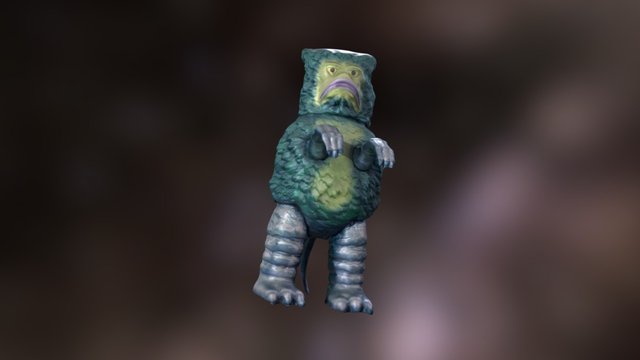 Garamon Toy 3D Model