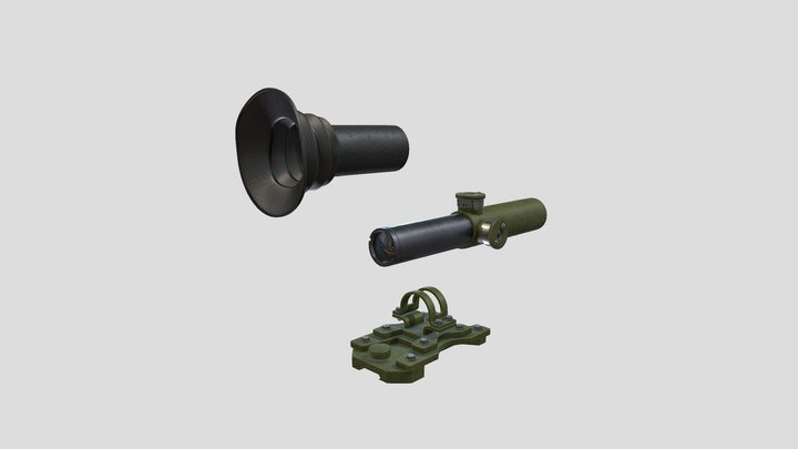 Буссоль / Orientations 3D Model