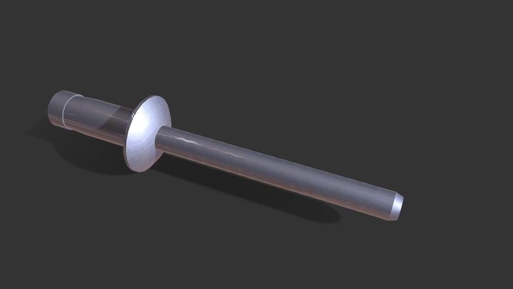 High Strenght - Hardlock Blind Rivet 3D Model