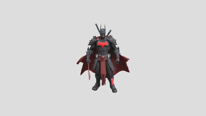 Dark Knight Samurai 3D Model