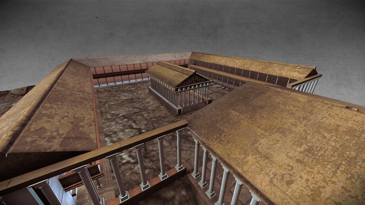 Aphrodite's Temple 3D Model