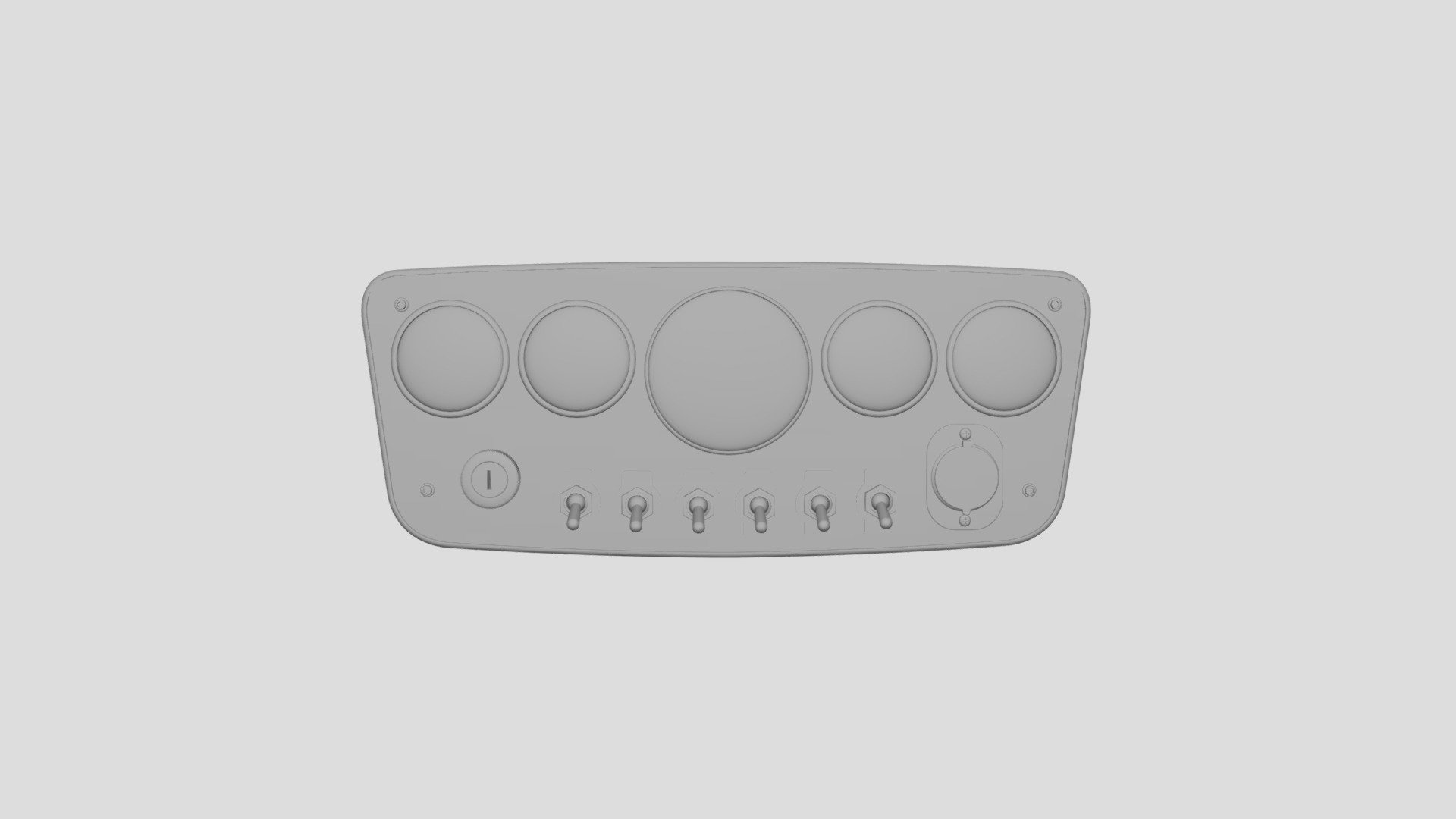 Tablero Instrumental - 3D model by Dino Palavecino Schildknecht ...