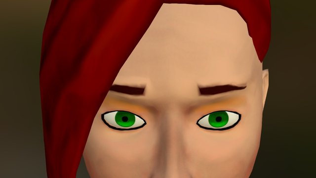 Female Head Practice 3D Model