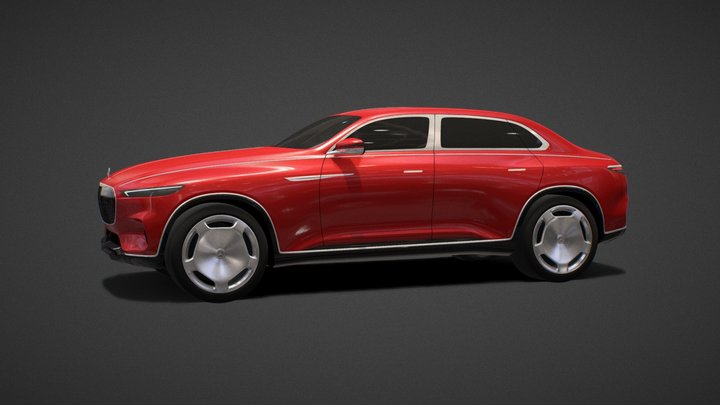 Maybach Utimate Luxury 3D Model