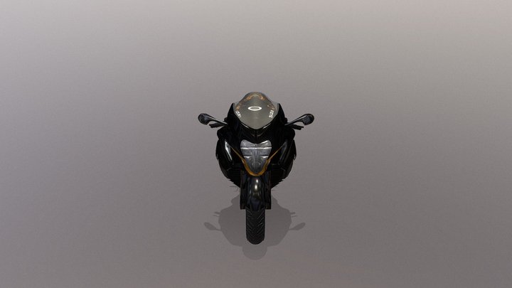 Suzuki Hayabusa 2021 3D Model