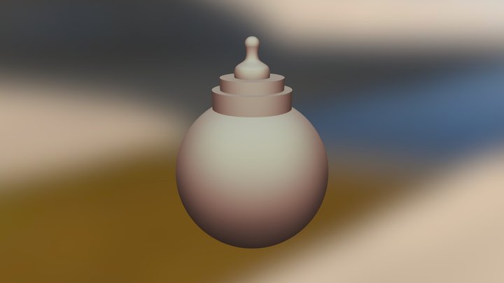 Little Champion Baby Bottle 3D Model