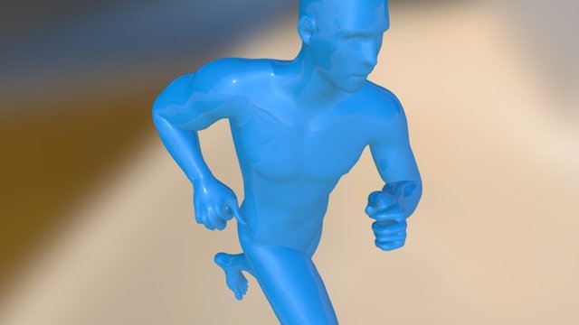 Running In Place 3D Model