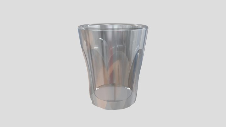 French_water_glass 3D Model