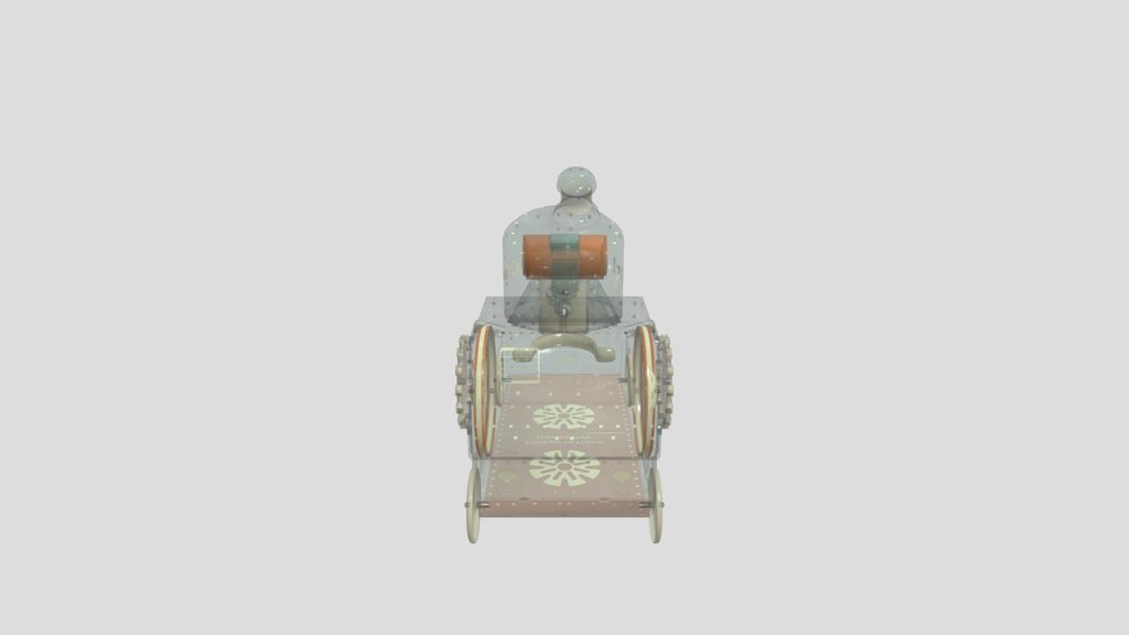 1920s French Tin Toy Tank