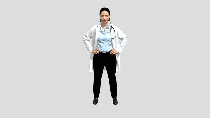 Confident Doctor – Modèle 3D gratuit STL