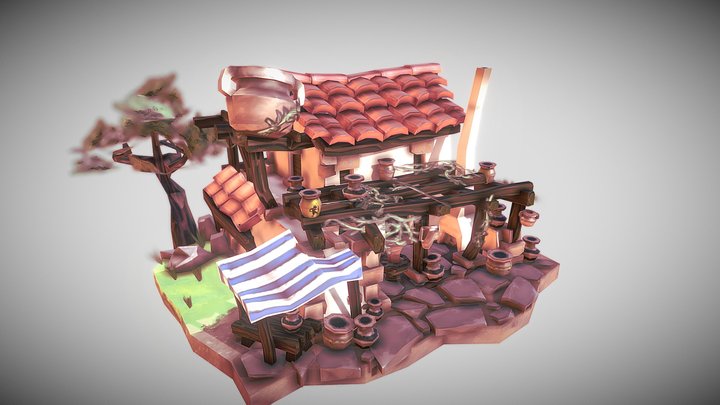 DAE Villages : Greek Pottery 3D Model
