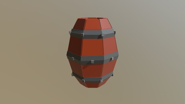 Barril 3D Model