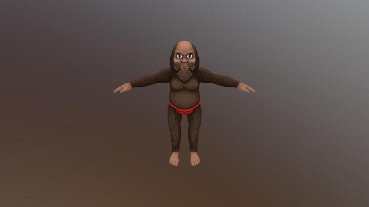 Bigfoot (Sasquatch Simulator Revision) 3D Model
