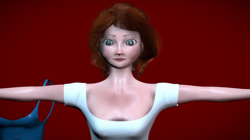 Aunt Cass A 3d Model Collection By Kks107 Sketchfab