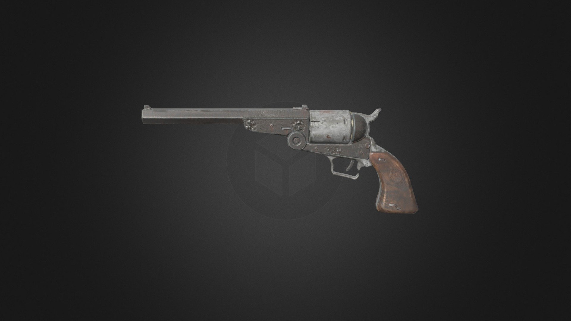 Revolver - 3D model by Alexey (@17099) [e8c8adc] - Sketchfab