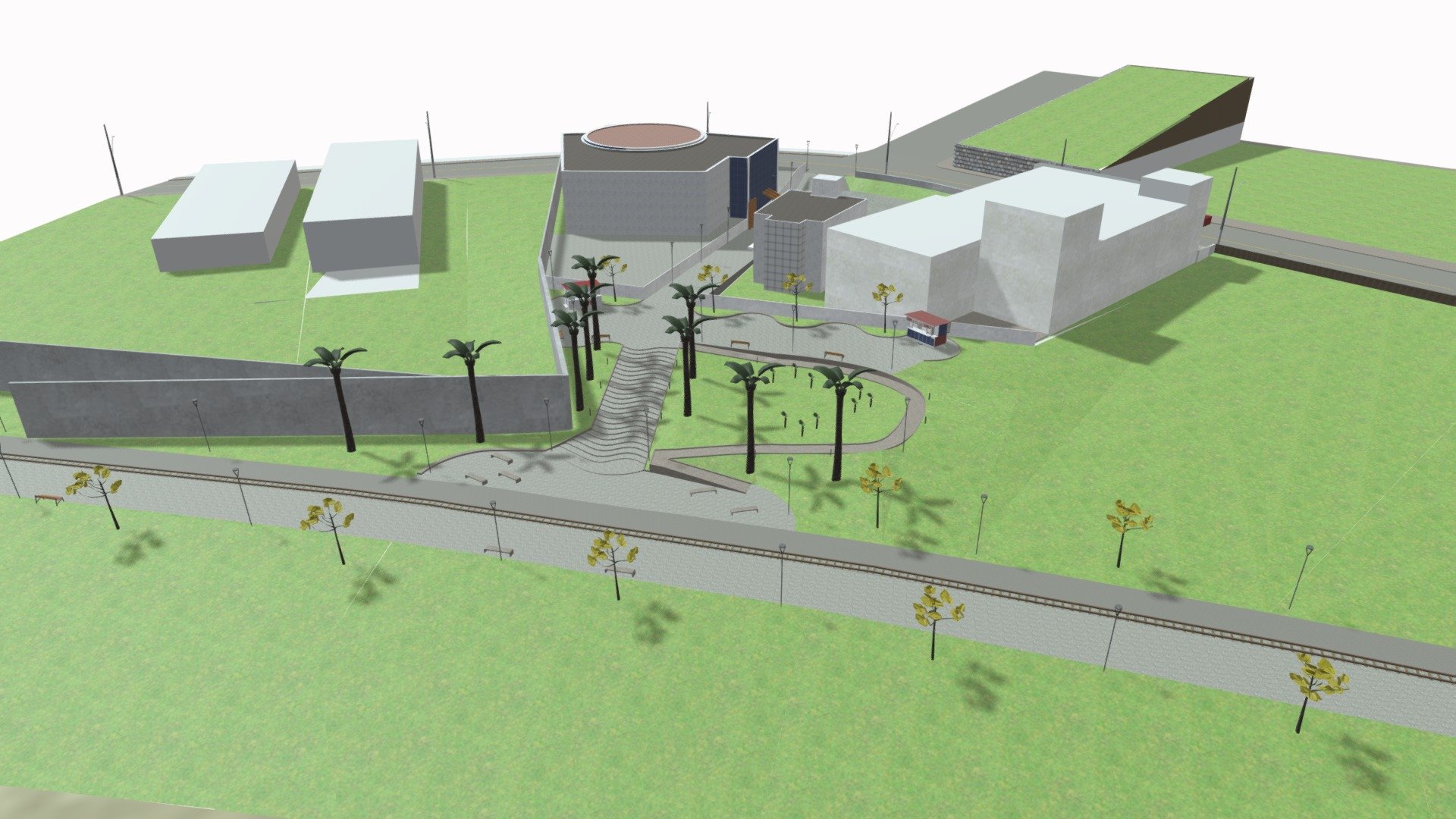 Parque Linear - Trecho 1 - Setor C — Sketchfab embed 3D viewer